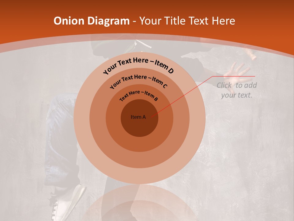 Breakdance Dancer Jumping PowerPoint Template