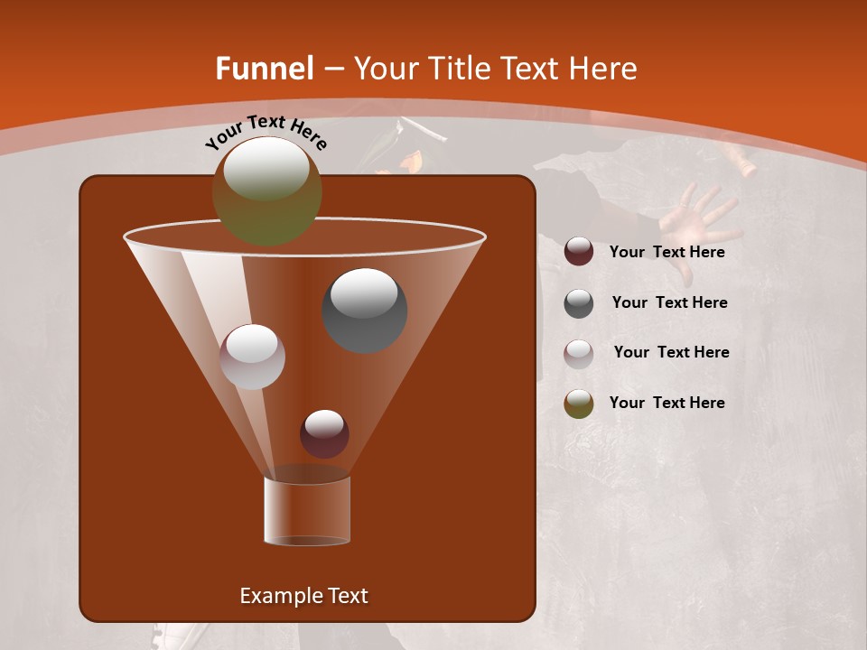 Breakdance Dancer Jumping PowerPoint Template