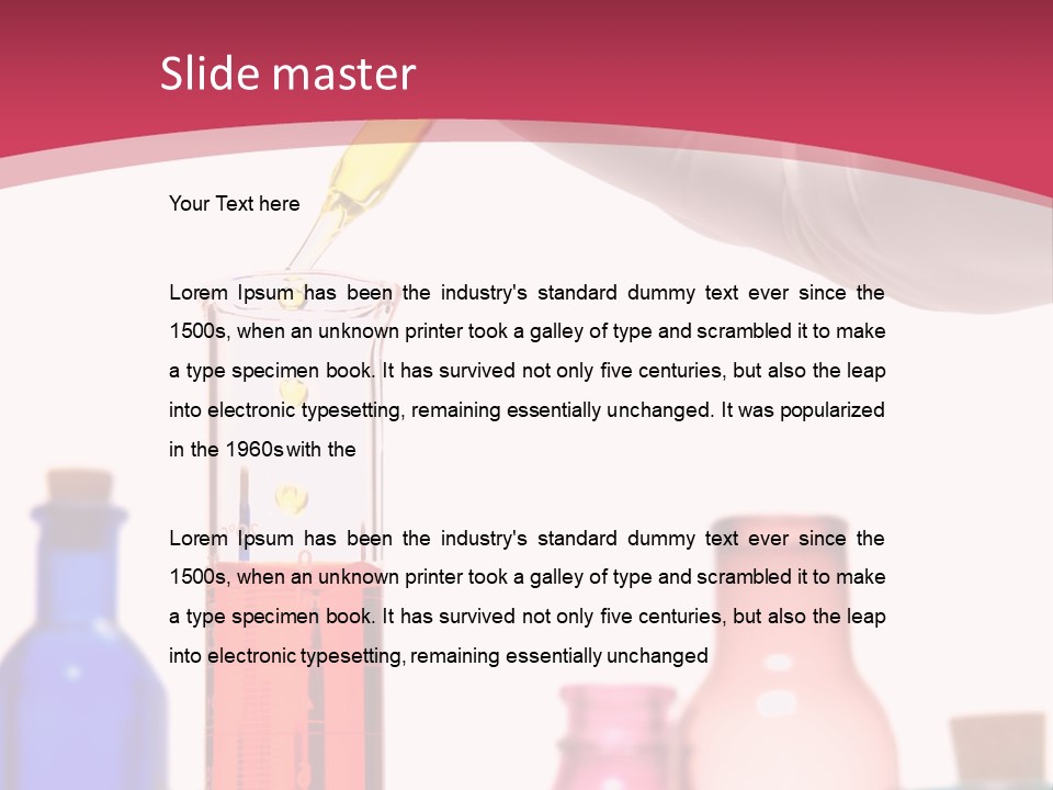 Liquid Equipment Scientist PowerPoint Template