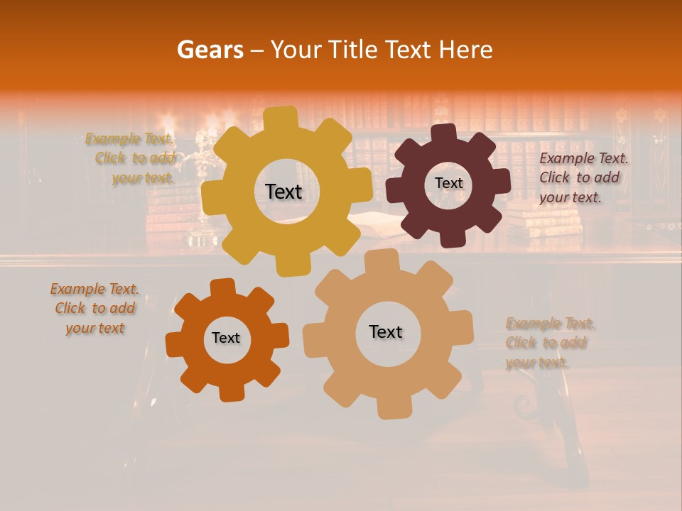 Textbook Old Document PowerPoint Template