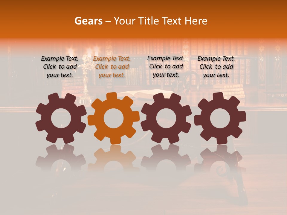 Textbook Old Document PowerPoint Template