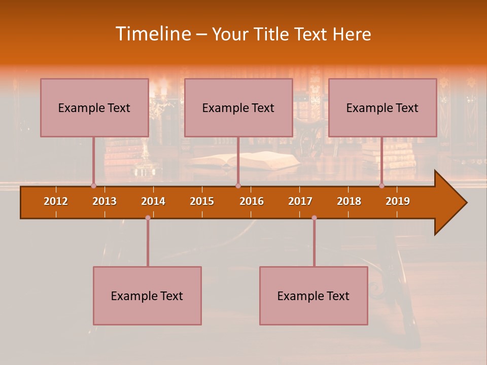 Textbook Old Document PowerPoint Template