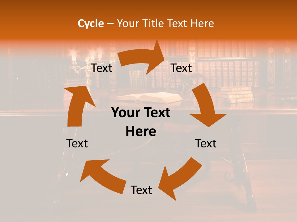 Textbook Old Document PowerPoint Template