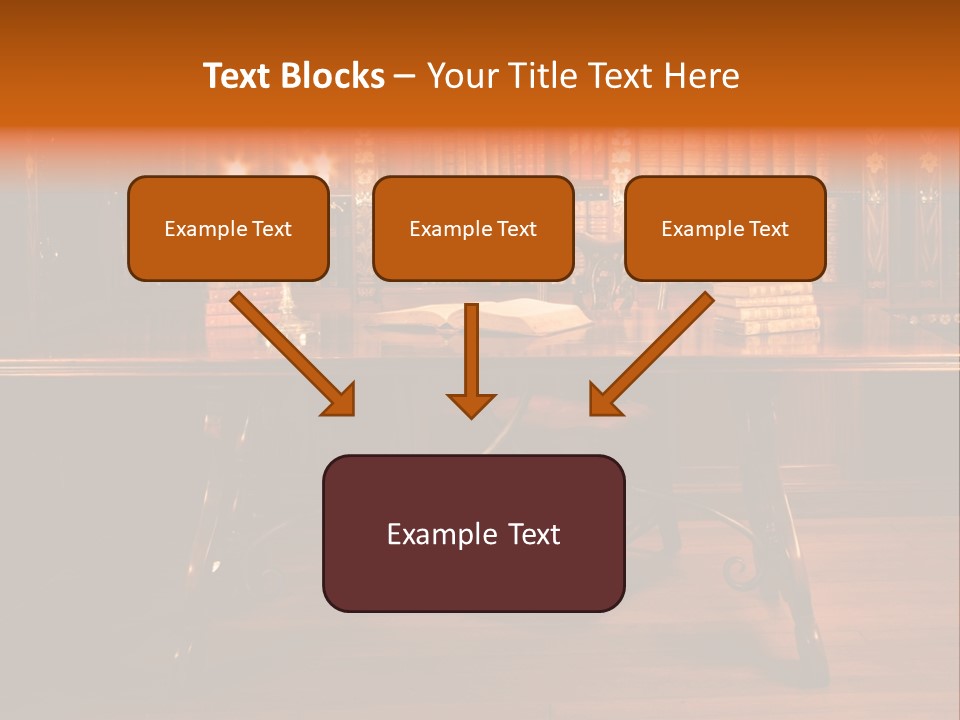 Textbook Old Document PowerPoint Template