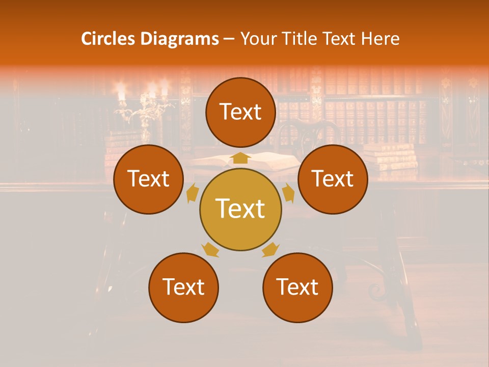 Textbook Old Document PowerPoint Template