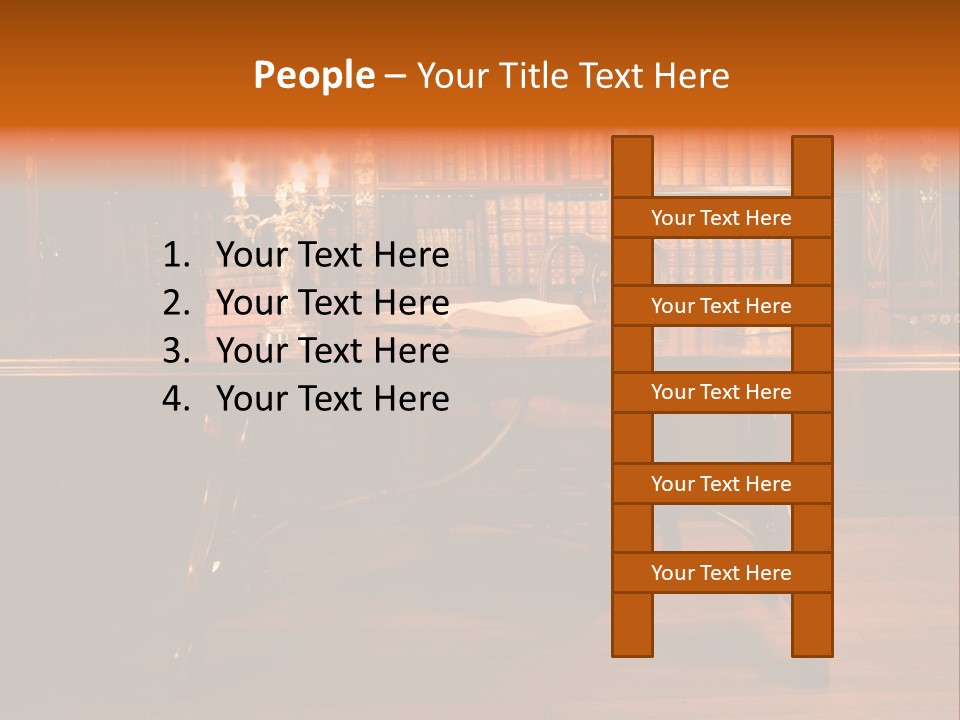 Textbook Old Document PowerPoint Template