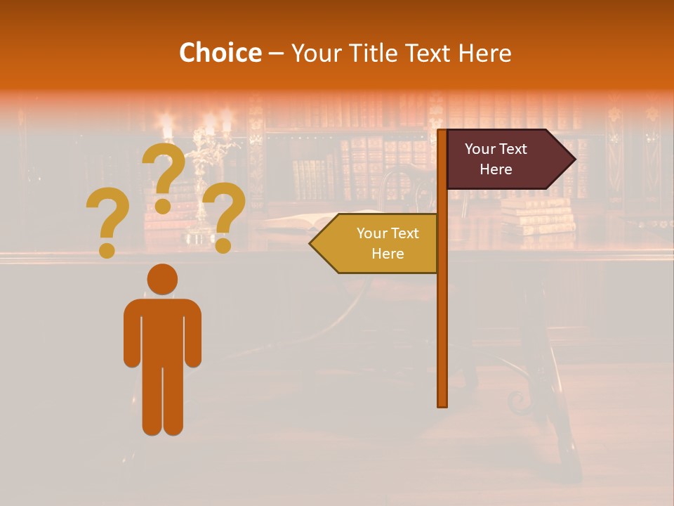 Textbook Old Document PowerPoint Template