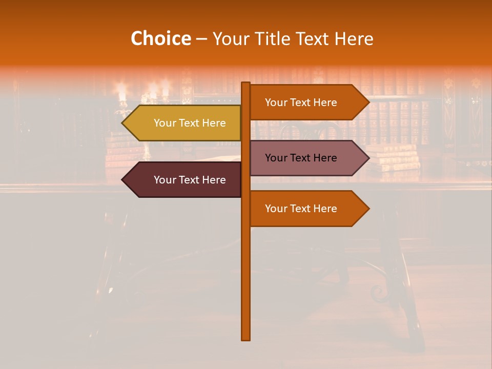 Textbook Old Document PowerPoint Template