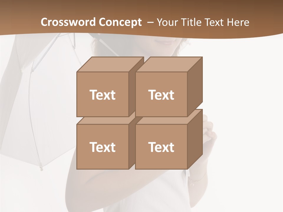 Feminine  Posing PowerPoint Template