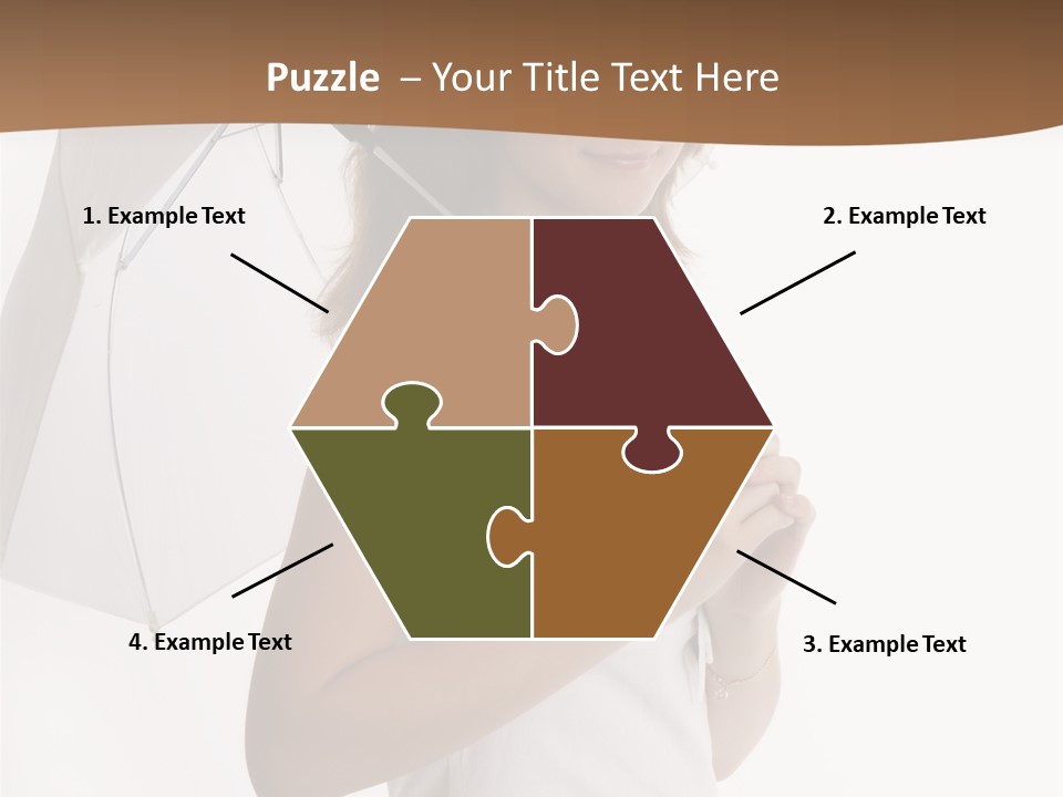 Feminine  Posing PowerPoint Template