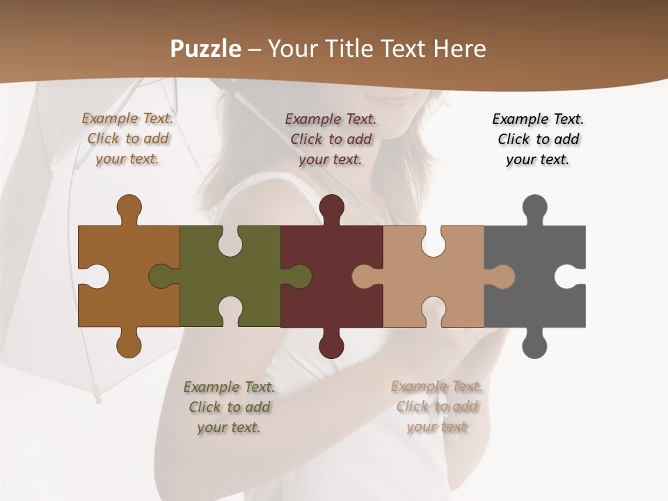 Feminine  Posing PowerPoint Template