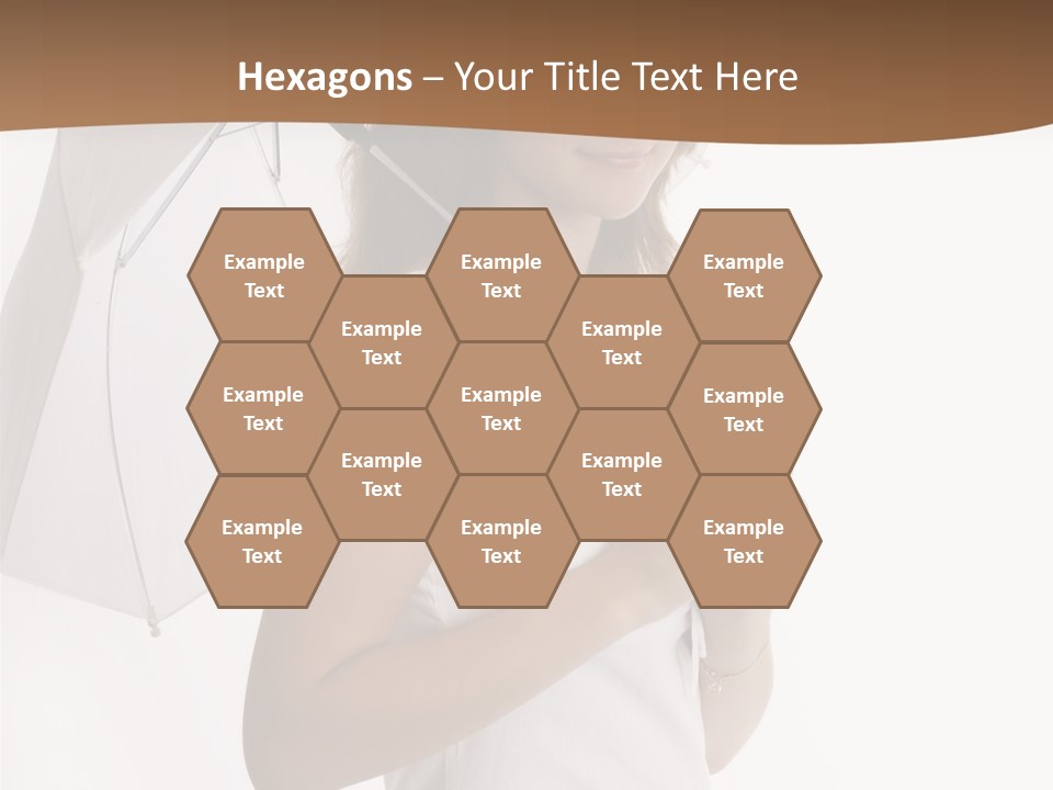 Feminine  Posing PowerPoint Template