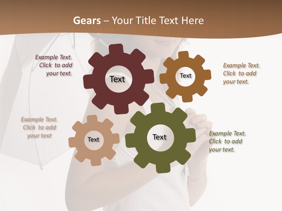 Feminine  Posing PowerPoint Template