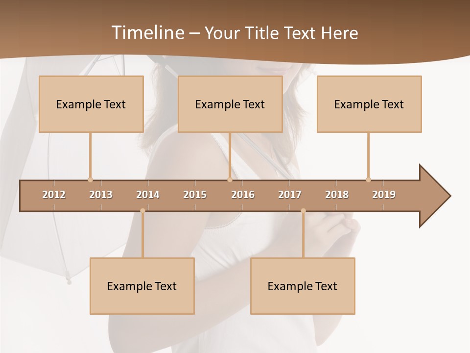 Feminine  Posing PowerPoint Template