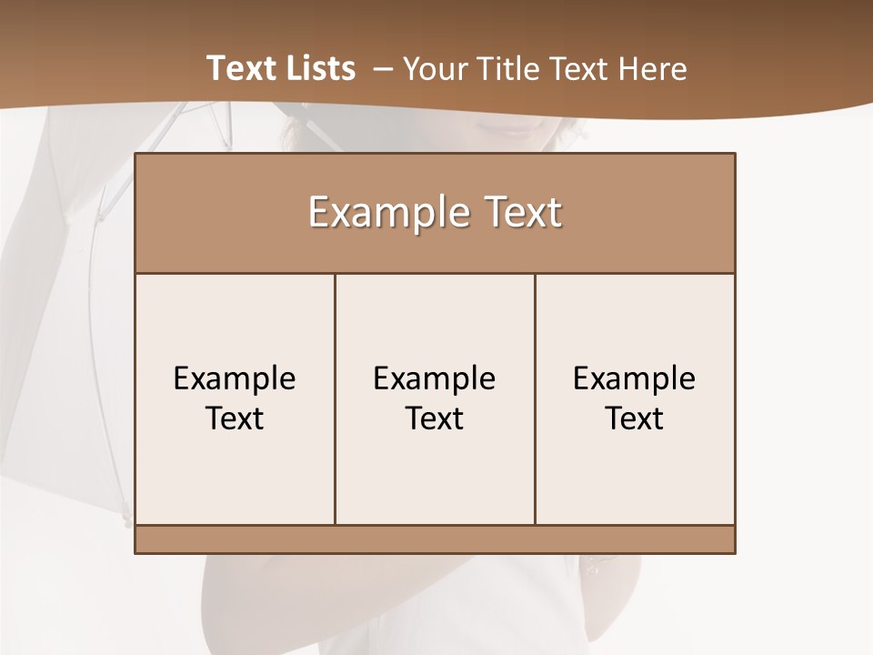 Feminine  Posing PowerPoint Template