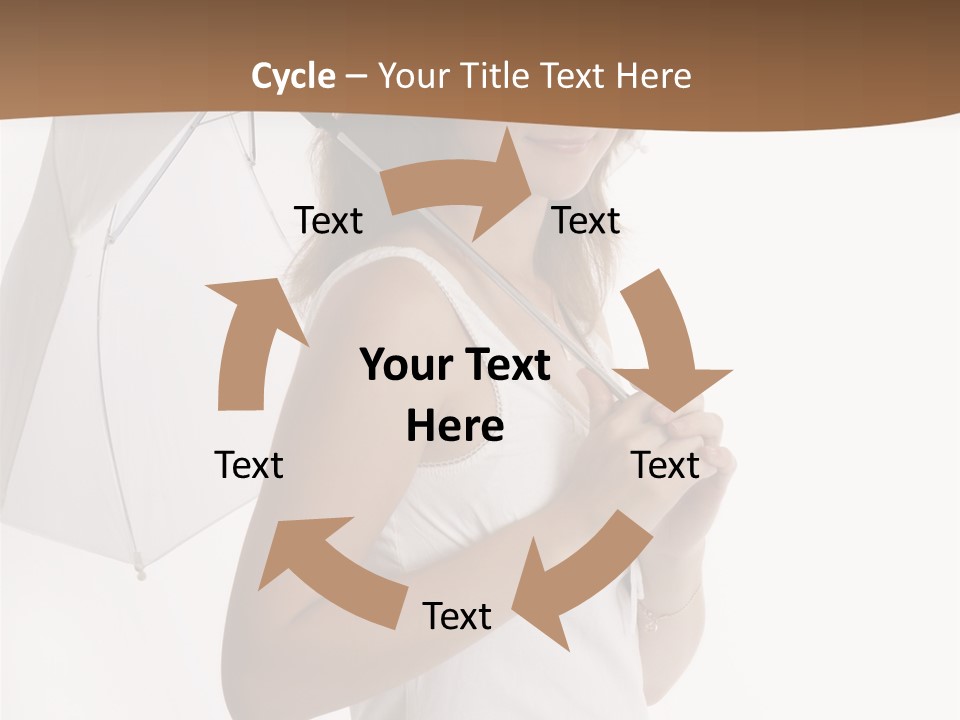 Feminine  Posing PowerPoint Template