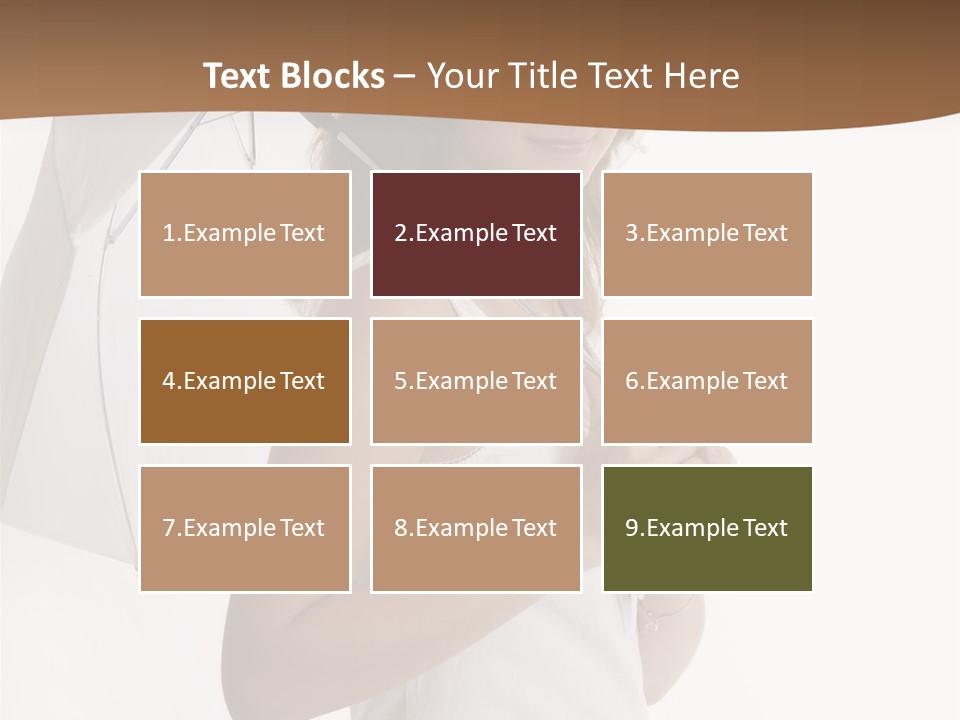 Feminine  Posing PowerPoint Template