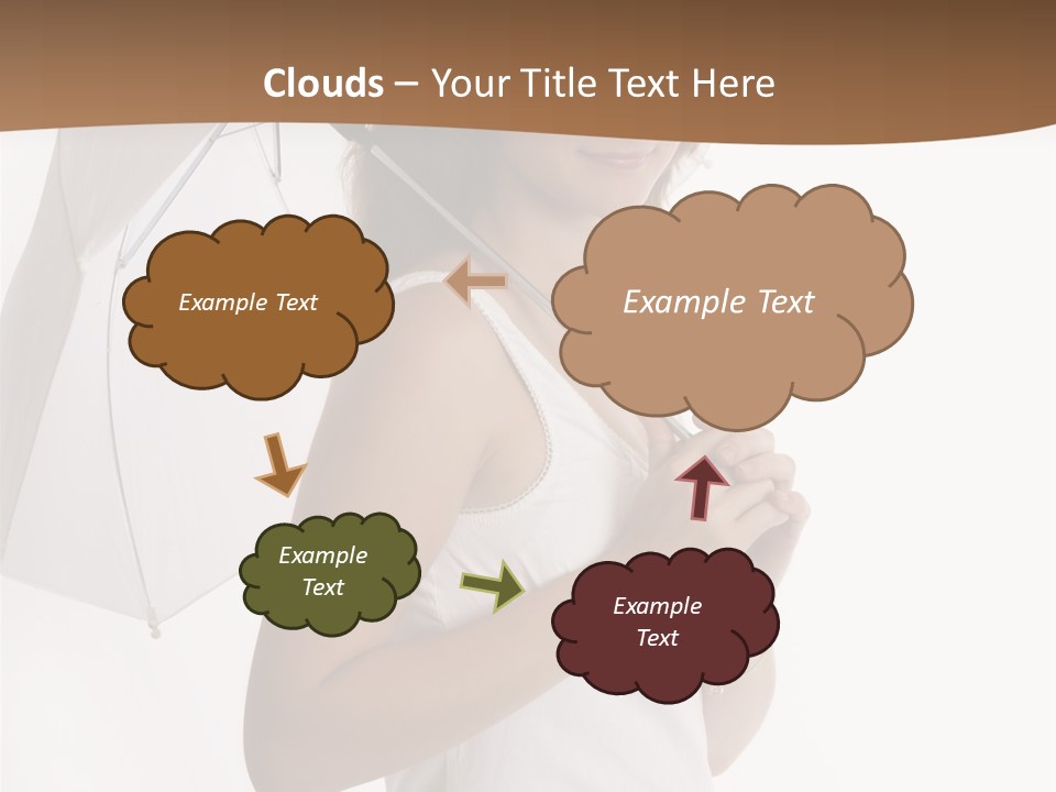 Feminine  Posing PowerPoint Template