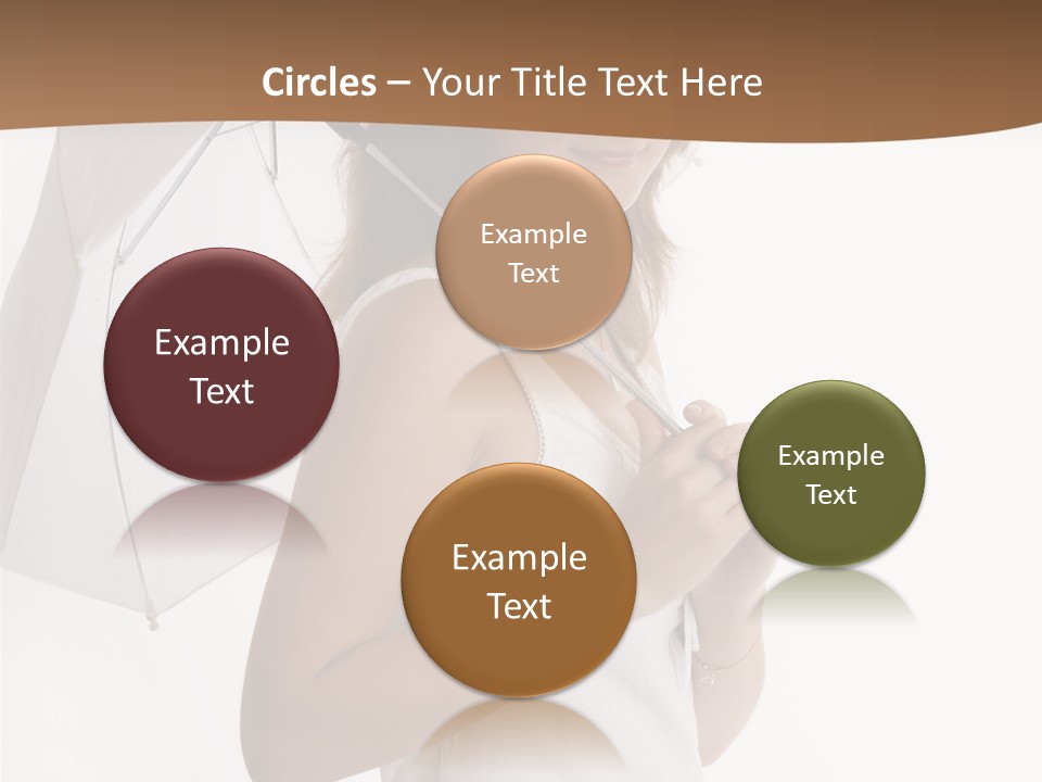 Feminine  Posing PowerPoint Template