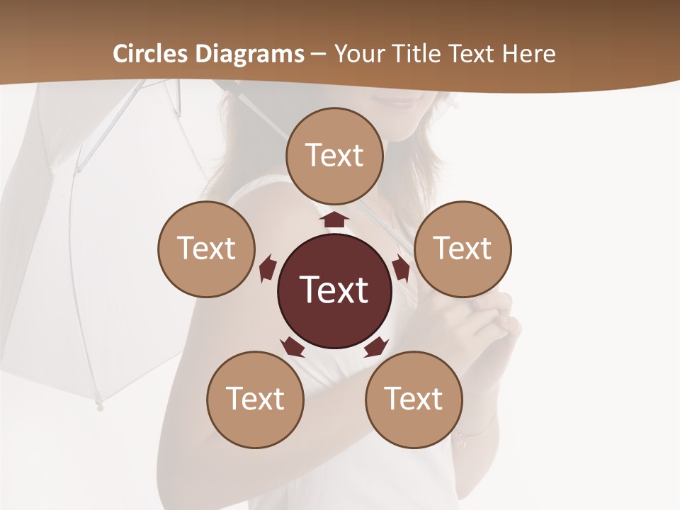 Feminine  Posing PowerPoint Template