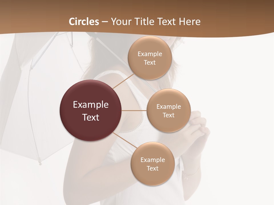 Feminine  Posing PowerPoint Template