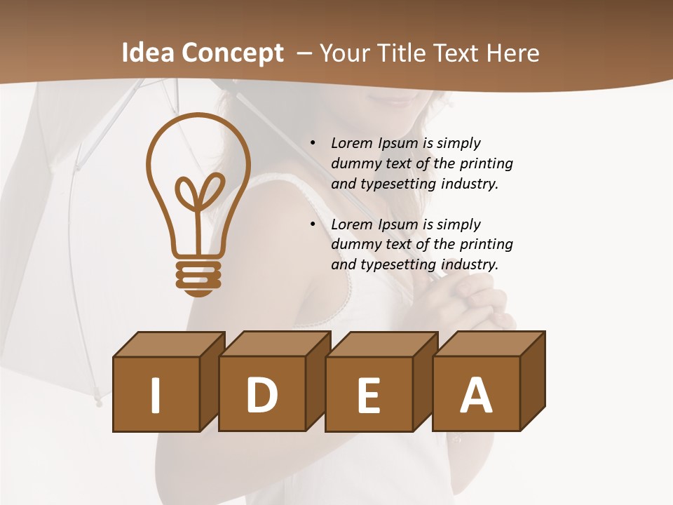 Feminine  Posing PowerPoint Template