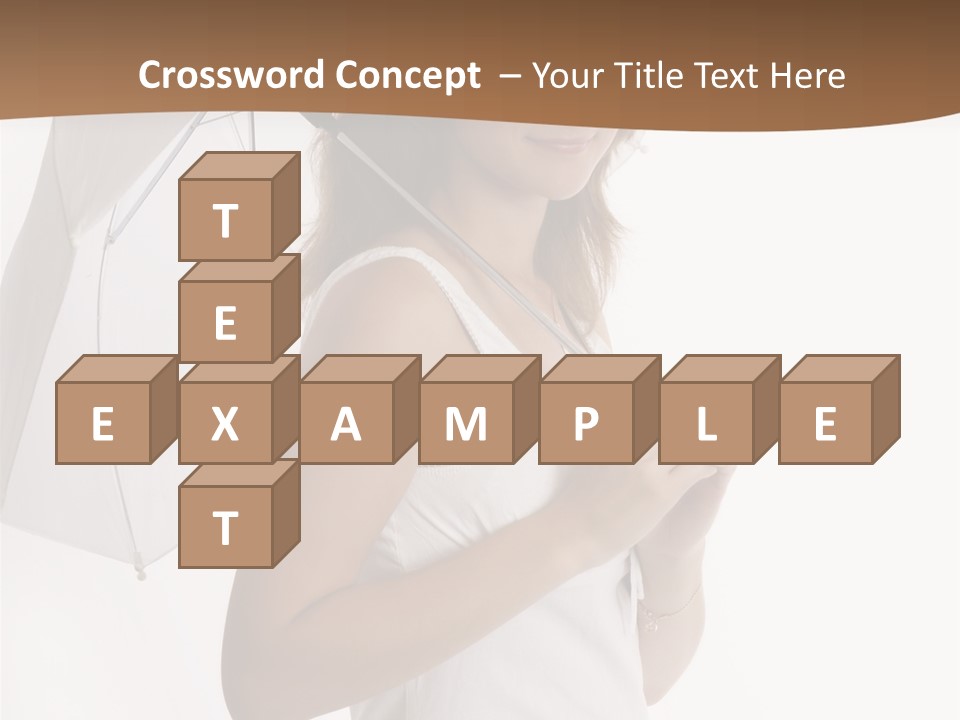 Feminine  Posing PowerPoint Template