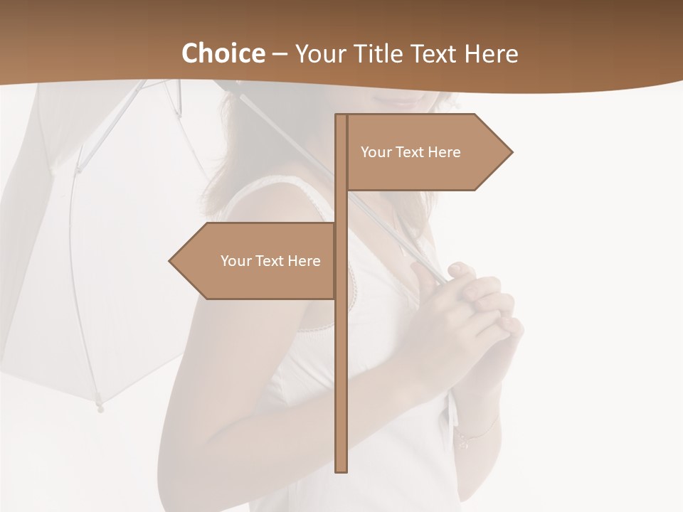 Feminine  Posing PowerPoint Template