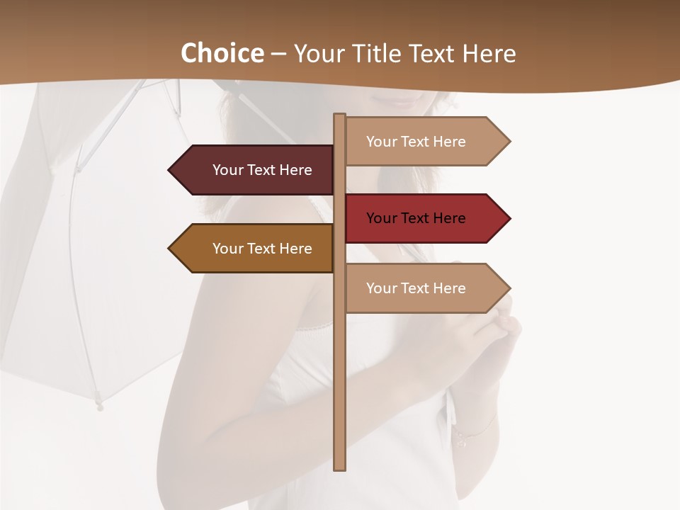 Feminine  Posing PowerPoint Template