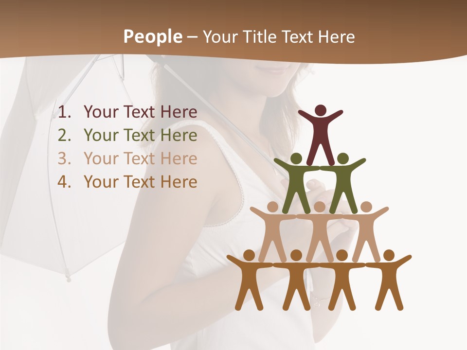 Feminine  Posing PowerPoint Template