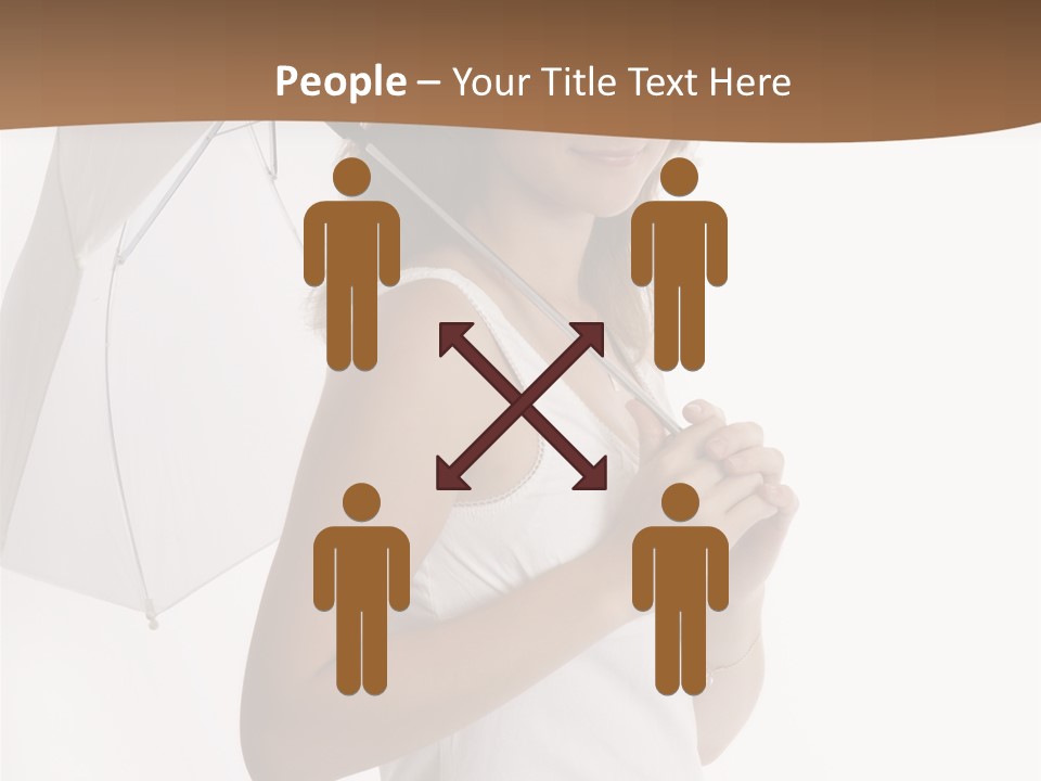 Feminine  Posing PowerPoint Template