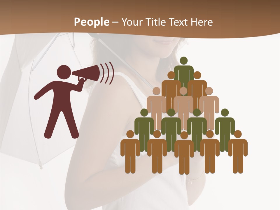 Feminine  Posing PowerPoint Template