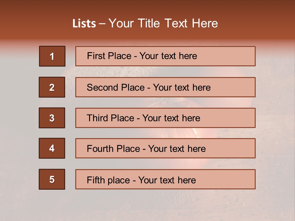 Rye Bread Onion Village PowerPoint Template
