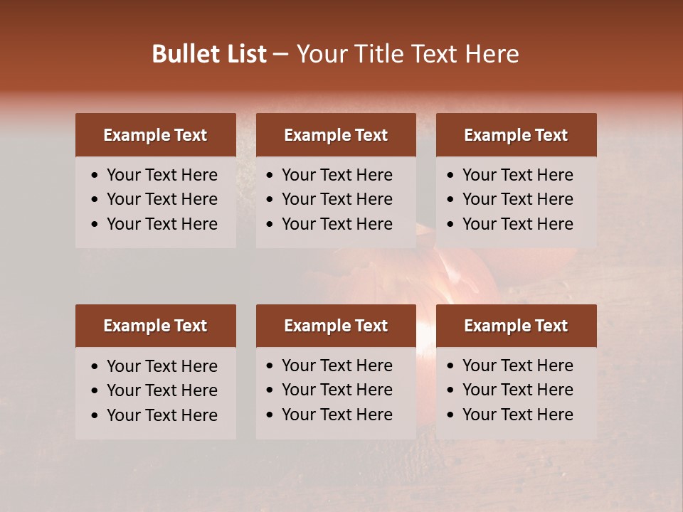 Rye Bread Onion Village PowerPoint Template