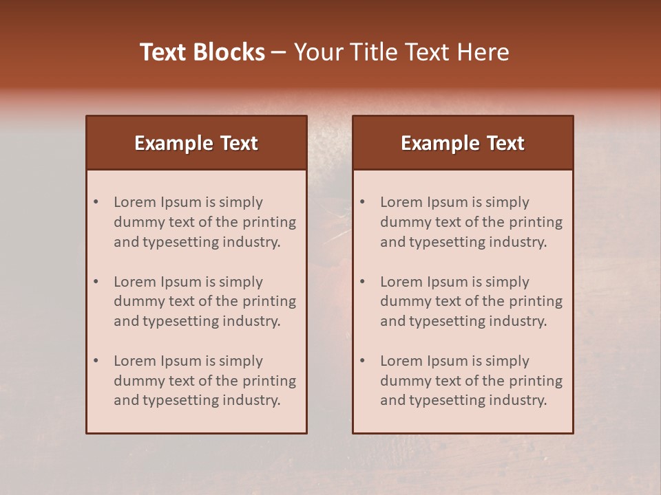 Rye Bread Onion Village PowerPoint Template