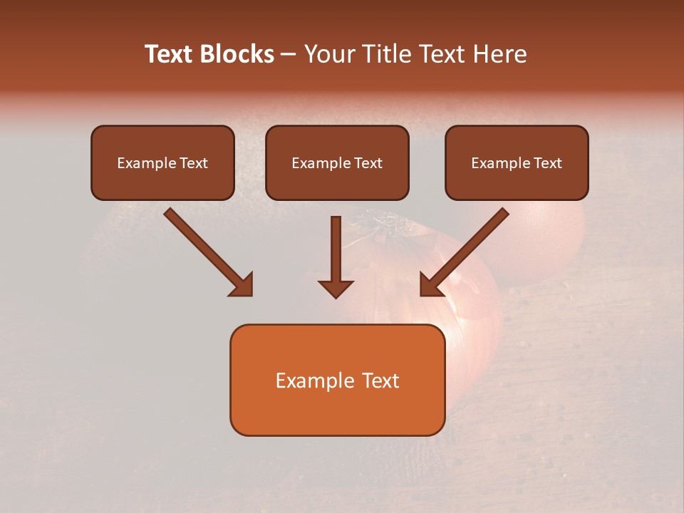 Rye Bread Onion Village PowerPoint Template