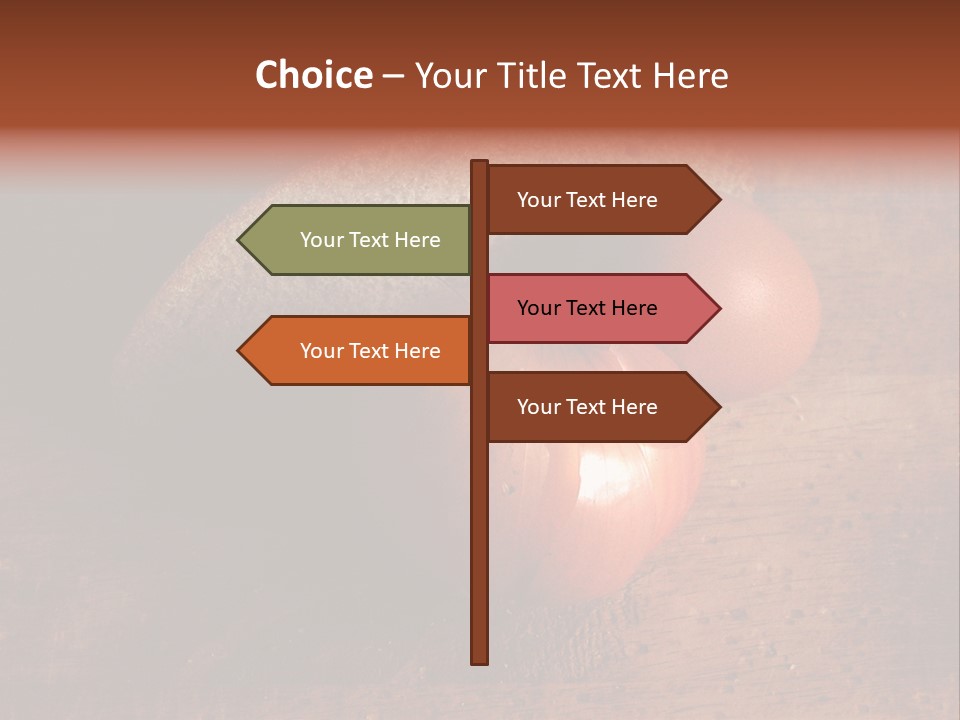 Rye Bread Onion Village PowerPoint Template