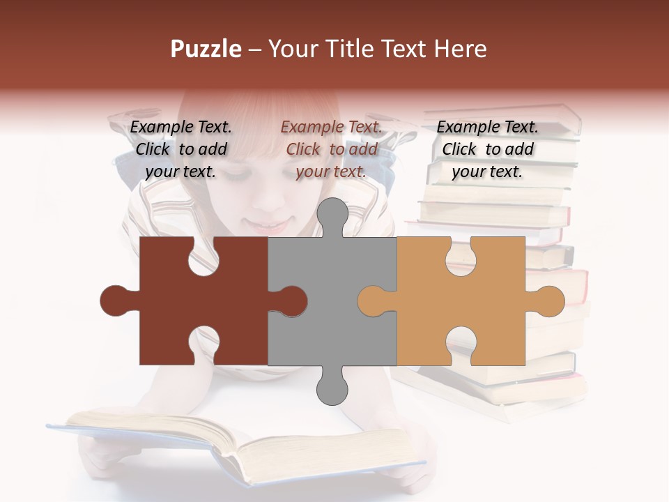 Filly Undergraduate Pleasure PowerPoint Template