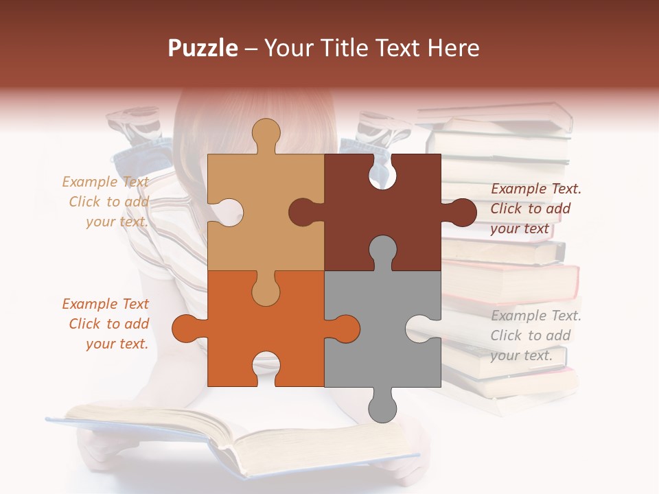 Filly Undergraduate Pleasure PowerPoint Template