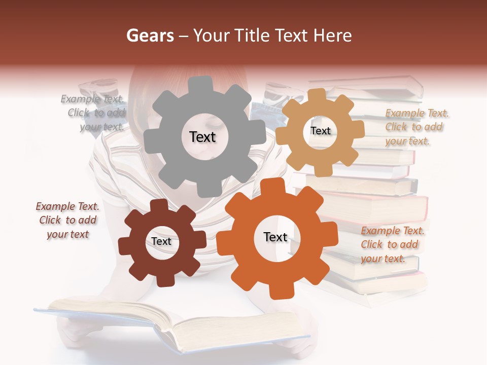 Filly Undergraduate Pleasure PowerPoint Template