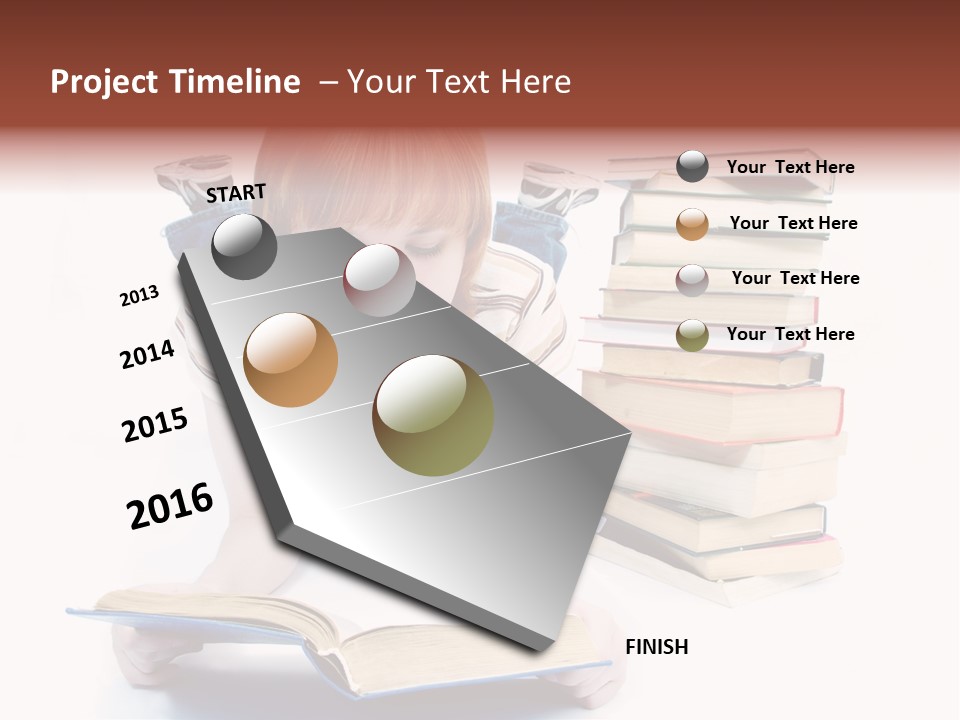 Filly Undergraduate Pleasure PowerPoint Template