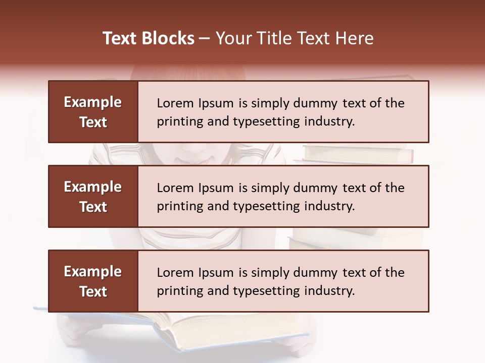 Filly Undergraduate Pleasure PowerPoint Template