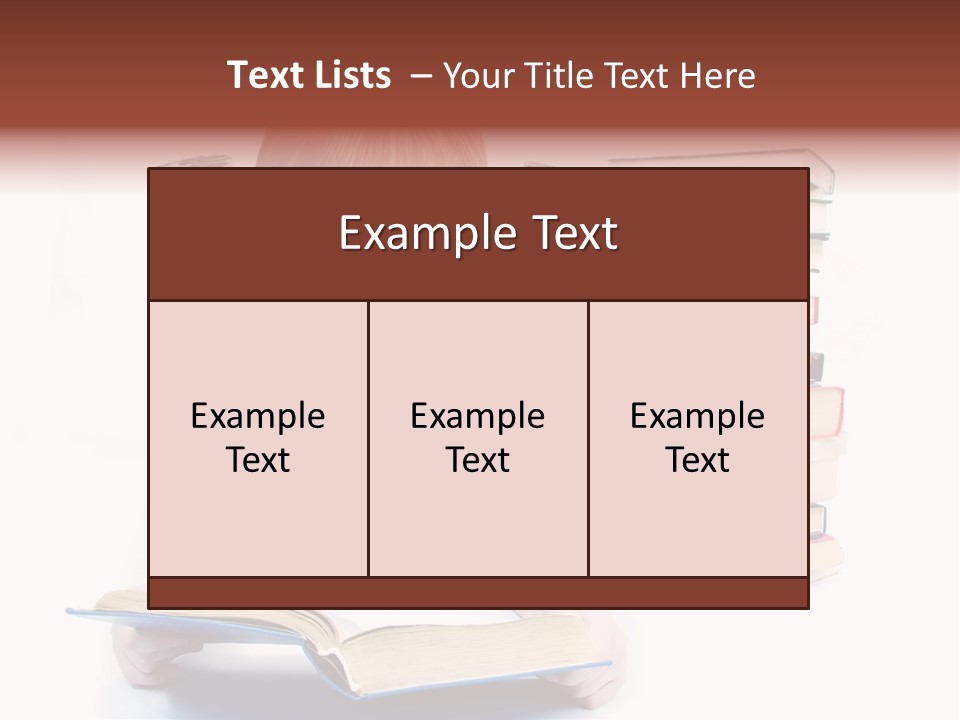 Filly Undergraduate Pleasure PowerPoint Template