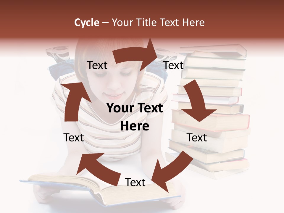 Filly Undergraduate Pleasure PowerPoint Template