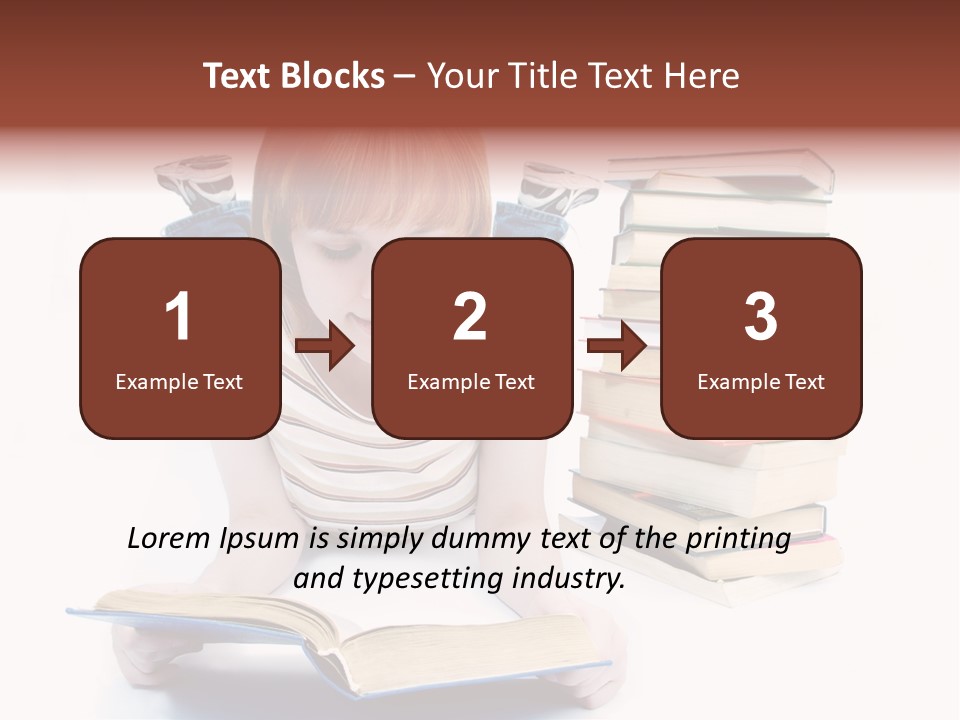 Filly Undergraduate Pleasure PowerPoint Template