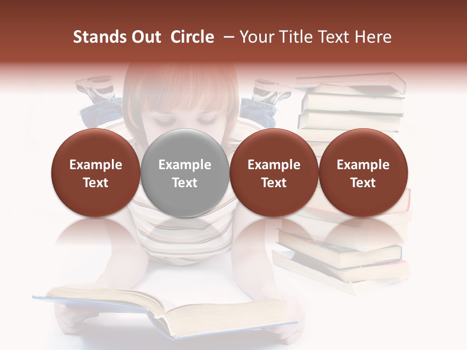 Filly Undergraduate Pleasure PowerPoint Template