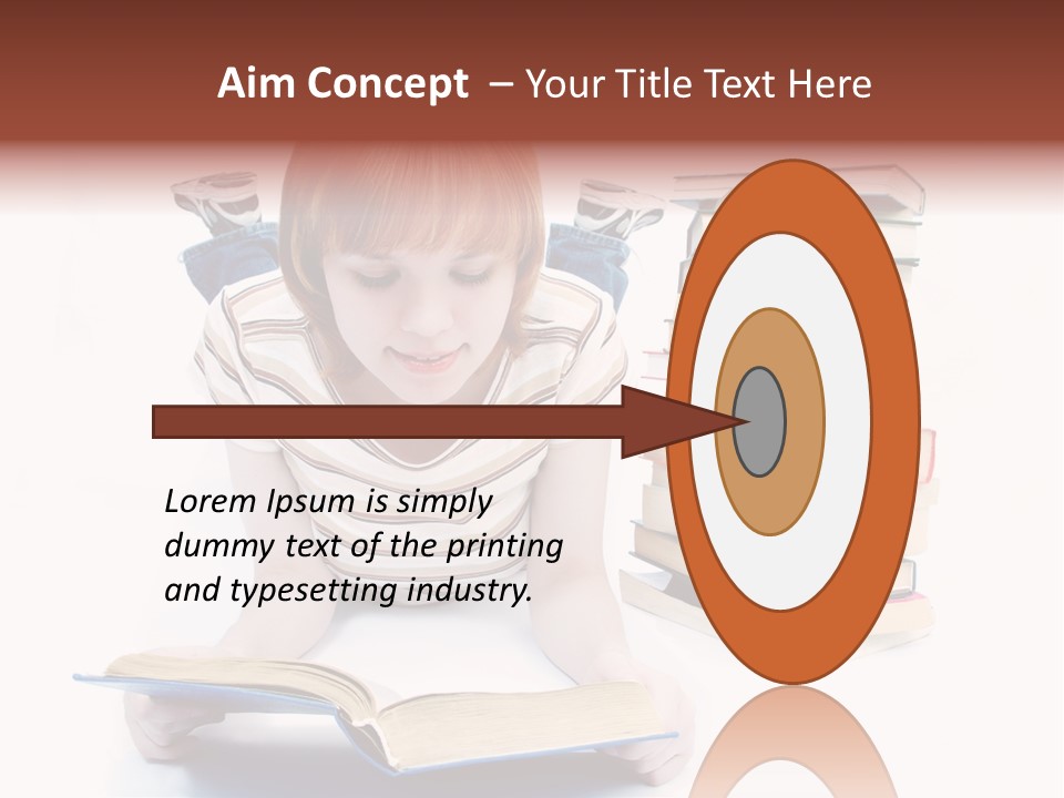 Filly Undergraduate Pleasure PowerPoint Template