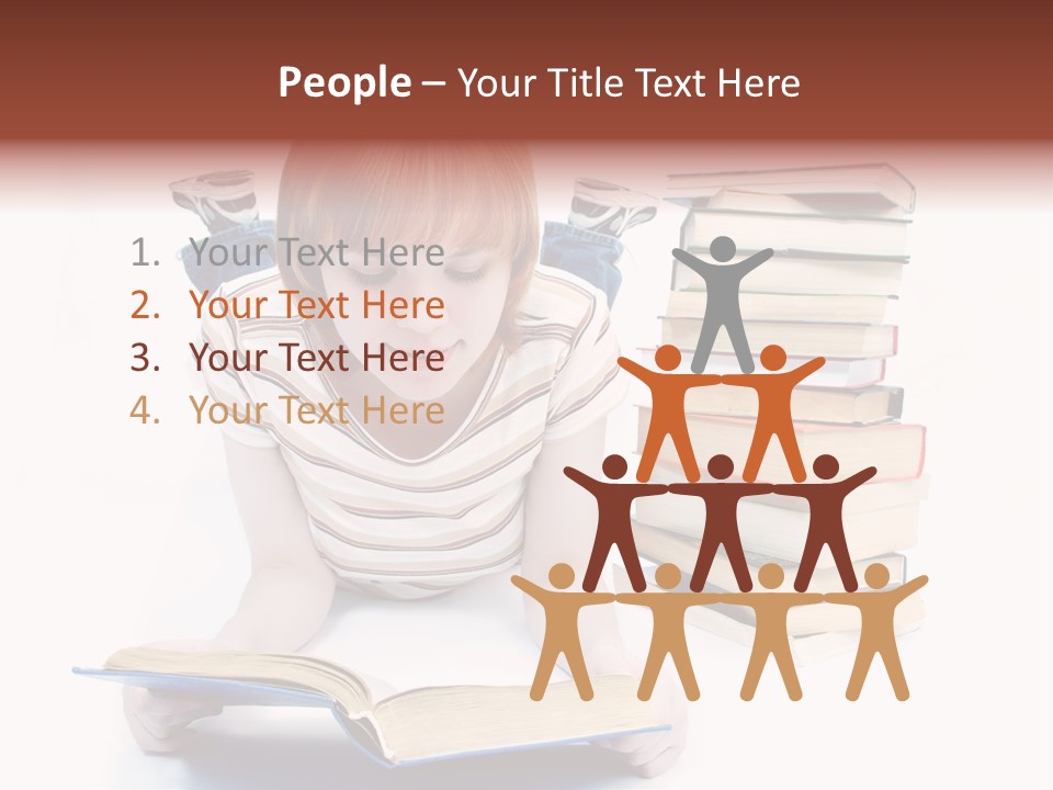 Filly Undergraduate Pleasure PowerPoint Template