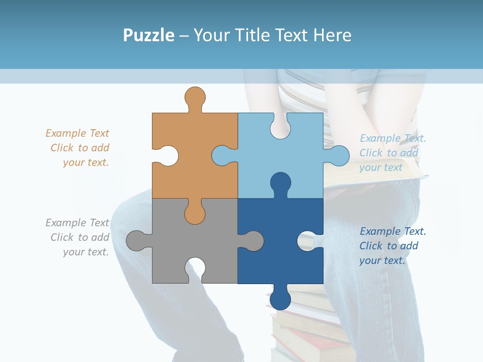 Ginger Lady Education PowerPoint Template