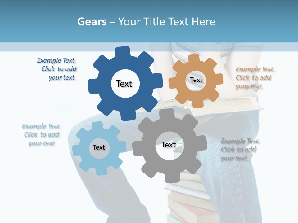 Ginger Lady Education PowerPoint Template